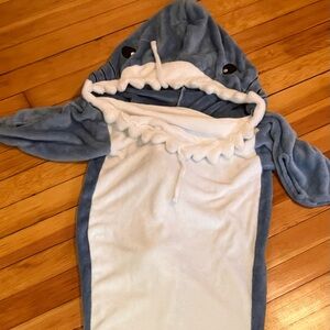 Shark blanket Snuggie, one size